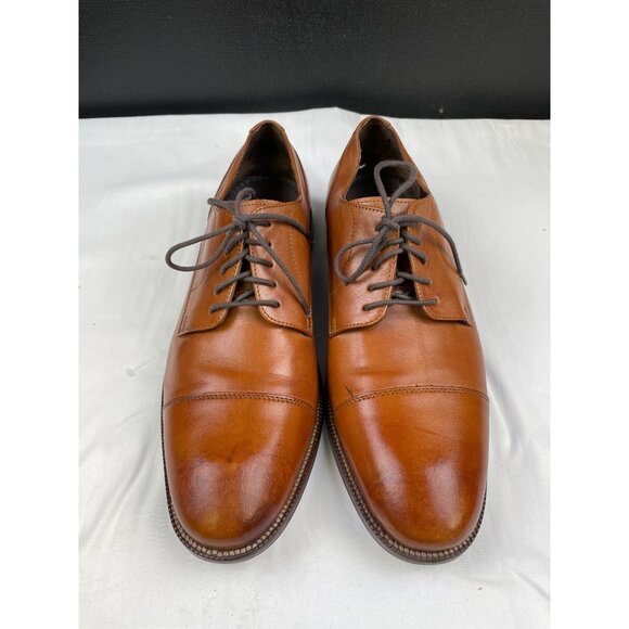 Cole Haan Men\'s Brown Leather Cap toe Oxfords/ Shoes SIze 9 SKU 4385 main image 6